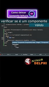 Manipular vários componentes de uma só vez #delphi #developer #ia #ai #programação