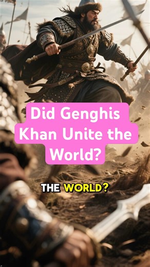 The most feared conqueror in history also helped build globalization #genghiskhan