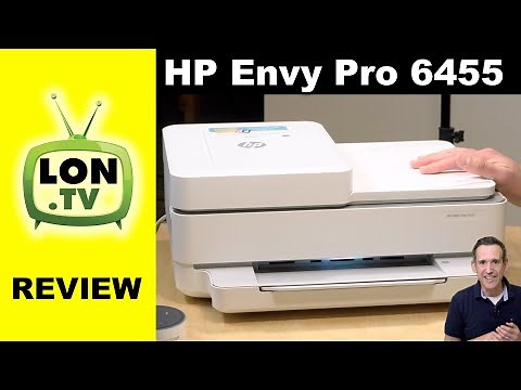 HP ENVY Pro 6455 / 6055 Color Ink Jet Printer & Scanner Review