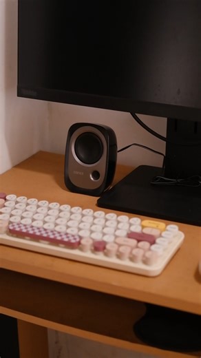 Edifier R12U - Speaker USB untuk setup Desktop meja kerja, buat Laptop & PC. Speaker murah