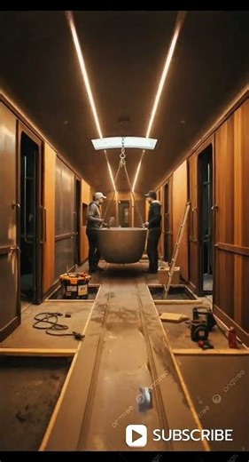 90 years Old train Transforms Into Luxury Masterpiece #beforeandafter #timelapse