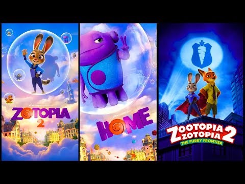 Zootopia 2 Parody of Famous Animated Movie Posters #10