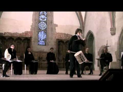 Small medieval drum solo