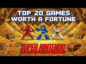 Top 20 SNES Games Worth a Fortune Today