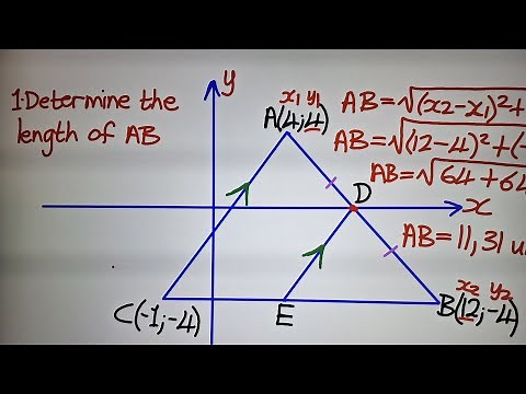 Analytical Geometry (Grade 11)