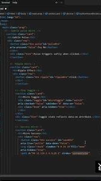 Micro Button Animations with HTML, CSS & JavaScript | Creative UI Effects