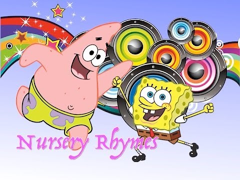 SpongeBob dance HEAD SHOULDERS KNEES AND TOES Nursery Rhyme and Lyrics