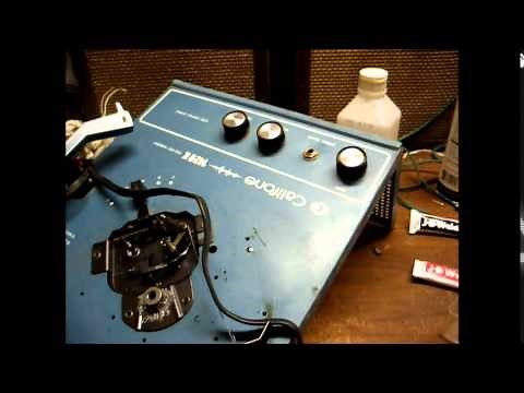 Repair of a Califone 1420K record player from 1974