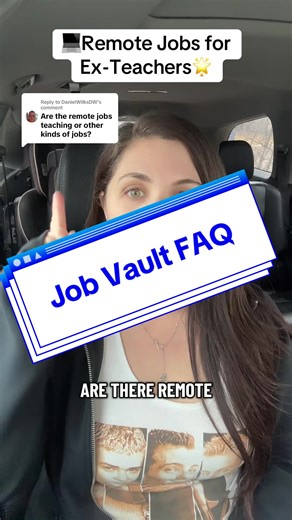Replying to @DanielWilksDW 💻Remote Jobs for Ex-Teachers -> in the Job Vault. 🌟Comment CLUB for the details. #burntoutteachers #teachertok #spedteacher #teacherquittok #specialeducationteacher