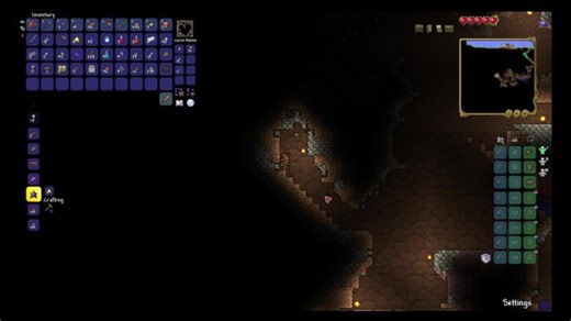 Playing Terraria for the first time!