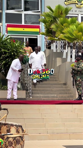 Hon. Michael Kpakpo Allotey, Mayor of Accra, departs Parliament after attending President John Dramani Mahama’s 2026 State of the Nation Address. Follow @dek360ghana for updates #dek360ghana #news #trend #fyp #viralvideos