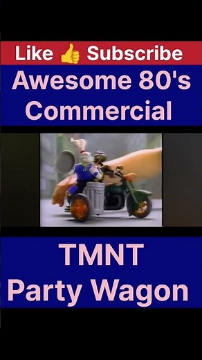 TMNT Party Wagon! 🐢 80s Power Ride