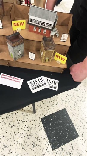 Visiting my friend at mmr model kits at York model railway show