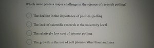 Which issue poses a major challenge in the science of research ... | Filo