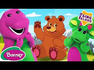 The Bear Went Over the Mountain | Nursery Rhymes for Kids | Barney | 9 Story Sing & Dance