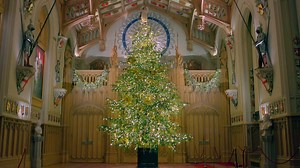 53K views · 417 reactions | Visit Windsor Castle this winter to see the State Apartments decorated with glittering gold decorations and this magnificent 20-foot-high Christmas tree in St George's Hall. | Royal Collection Trust | Facebook