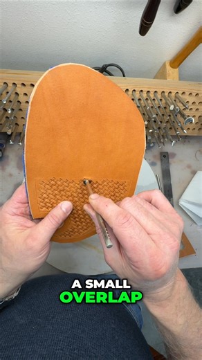Struggling with gaps and overlaps when stamping? The secret is all in the placement. Aim for the center of the border to minimize visual imperfections and create a flawless finish. #StampingTips #CraftingHacks #DIYProjects #PerfectStamping | Pastor Bob Leatherworks