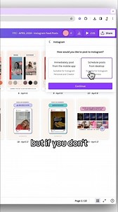 Here is how you schedule and auto publish your Canva designs right to Instagram!! We know it's a pain to have to download your Canva designs, upload them to your phone or another scheduling tool, and then post them to Instagram. Well you can cut out “the middleman” and just post your designs from Canva straight to Instagram with this cool feature. credits: yoursocialteam #canva #canvadesign #canvadesigntutorial #canvahacks #canvaideas #canvatools #canvafeature #canvatip #socialmediascheduling #s