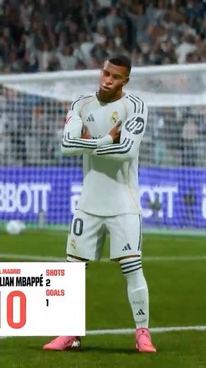 Kylian Mbappe Goal in El Clasico | Real Madrid vs. Barcelona - La Liga 25/26 | PS5 Pro #FC26 #Mbappe