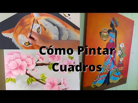 Cómo Pintar Cuadros con Pintura Acrílica