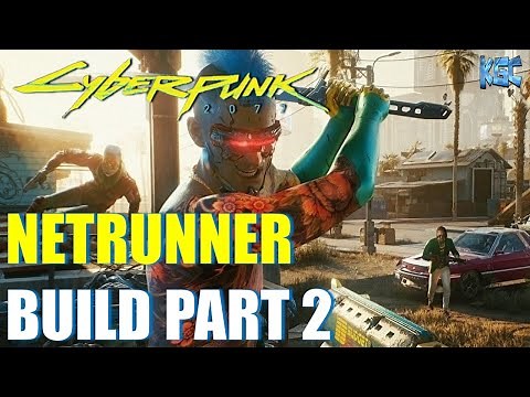 Cyberpunk 2077 PATCH 1.5 NETRUNNER BUILD Gameplay PART 2