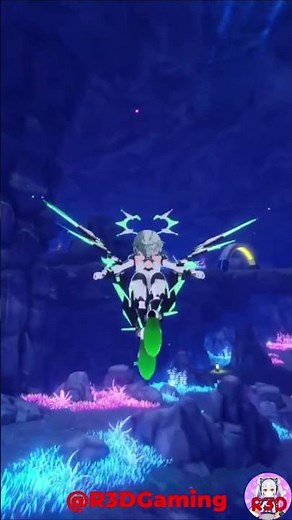 💚🤍🖤 Goddesses Can Fly! Eclipse Heart Air Dash Gameplay | Hyperdimension Neptunia Unlimited #Shorts