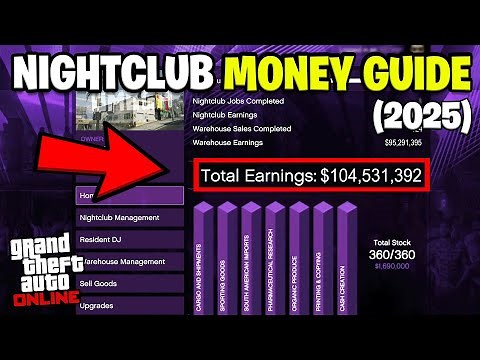 How to Make MILLIONS with The Nightclub in GTA Online! (2025) Best Nightclub Guide GTA 5