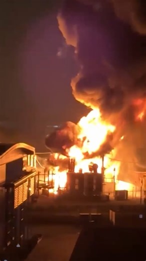 23K views · 140 reactions | Massive Fire Forces Closure of London's Heathrow Airport, Disrupting Global Travel | Daily Wire | Facebook