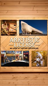 48K views · 976 reactions | The Bible tells us quite a bit about the ark and the people involved, but there’s also a lot that it doesn’t say. At the Ark Encounter, we use artistic license to flesh out the narrative, and we try to do so within biblical parameters so that it’s consistent with the Bible, even if it’s not something the Bible specifically says. | Ark Encounter | Facebook