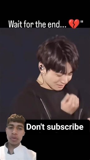 BTS Jungkook Emotional Moment 💔#BTS #Jungkook #BTSArmy #JungkookCrying #EmotionalMoment#Kpop #BTSVid
