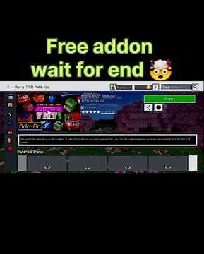 Free addins in minecraft!🥶