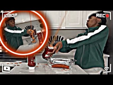 EPIC KETCHUP EXPLOSION PRANK ON ANGRY GIRLFRIEND!!! 😱 ( HILARIOUS )