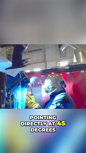 Better Overhead MIG Welds #MIGWelding #OverheadWelding #WeldingTips #Welding #Shorts
