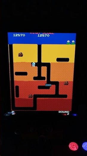 Dig Dug Enemies outsmarted!