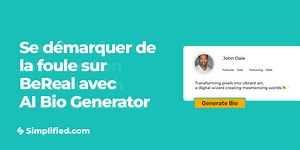 Bio Generator gratuit - Écrivez Bio Bereal Captive en 1 clic