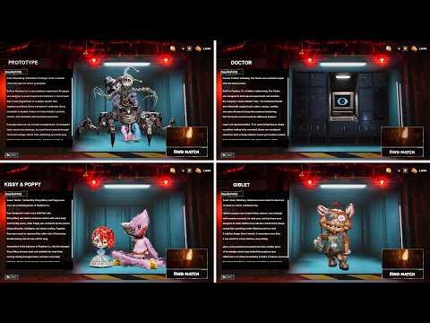 Project: Playtime - Select Menu All Bosses Poppy Playtime Chapter 5