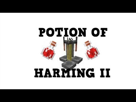Minecraft Tutorials: How to Make a Splash Potion of Harming II In 1.12