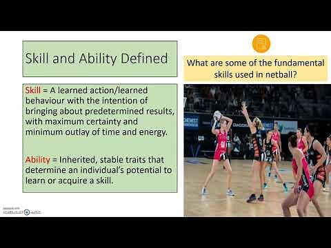 Skill Classification GCSE PE