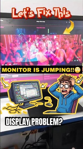DELL E2216HV monitor||Display flickering fix ||M215HTNO1.1 panel repair#monitorrepair#ledmonitor🔥