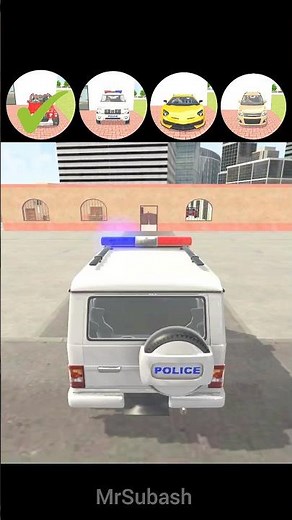 Police Station Entry Challenge 😱🚔💥 | Indian Theft Auto 🔥