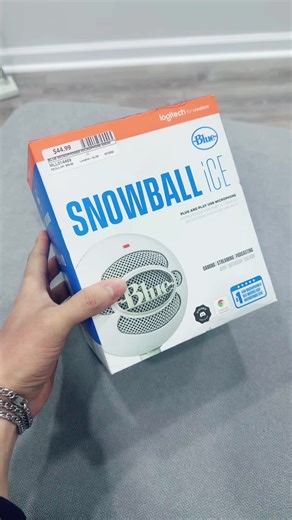 The Blue Snowball Ice is the perfect microphone for all types of creators. #bluesnowballice #snowballice #snowballicemic #bluesnowballmic