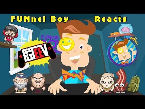 FUNnel BOY Reacts to FGTEEV & FV Family Toys