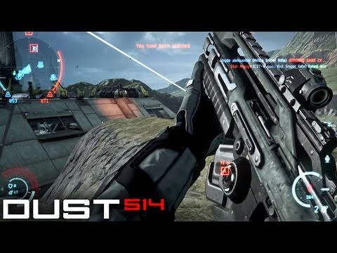 DUST 514 Gameplay - Dynamic Battlefield - PS3