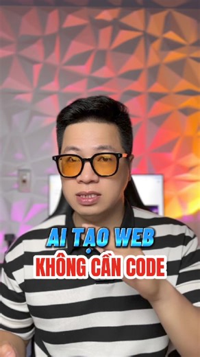 Tự tạo trang web siêu đẹp mà không cần biết code. #dungkienthucai #ai #ui #ux #web | Dũng AI