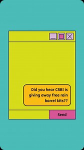 🌼CRBI will be giving out ✨free ✨ rain barrel kits every Tuesday at our 5 Broad Street office in Rome, Georgia on a first come first serve basis until we run out! Drop by the office to say hello and elevate your irrigation game! 💧 | Coosa River Basin Initiative