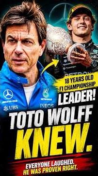 Toto Wolff Saw Something Nobody Else Could See #f1 #formula1 #f1shorts