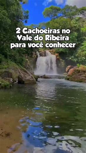 2 Cachoeiras no Vale do Ribeira para você conhecer #Valedoribeira #turismonovaledoribeira Créditos @flaviodiasphoto @turismoinfinity