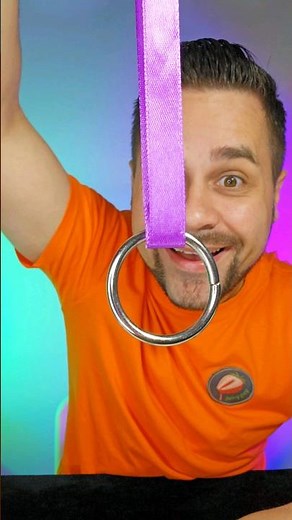 Ring and Ribbon Magic Trick TUTORIAL 🪄