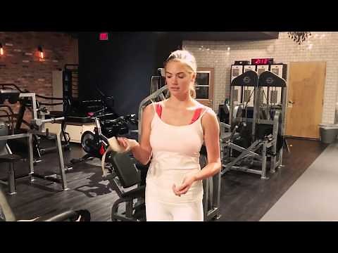 Kate Upton Working Out