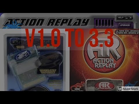 [EN] Update your ActionReplay/Gameshark (GBA) to v3.3 and use Pokémon Codes